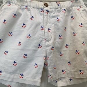 Chubbies Nautical Anchor Print Shorts